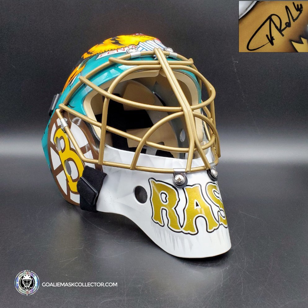 Tuukka Rask Signed Goalie Mask Winter Classic Boston Fenway Park 2010 Signature Edition + 24k Gold Grill Optional