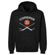 Wayne Stephenson Philadelphia 35 Goalie Sticks WHT