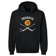 Richard Brodeur Vancouver 35 Goalie Sticks WHT