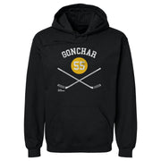 Sergei Gonchar Pittsburgh 55 Sticks WHT