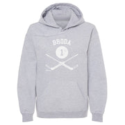 Turk Broda Toronto 1 Goalie Sticks WHT