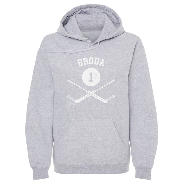 Turk Broda Toronto 1 Goalie Sticks WHT