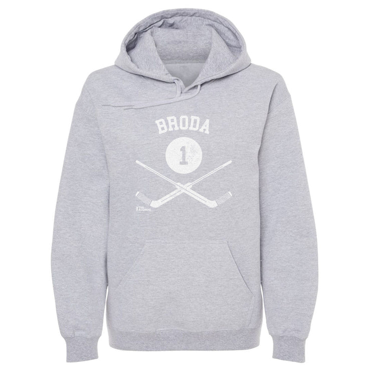 Turk Broda Toronto 1 Goalie Sticks WHT