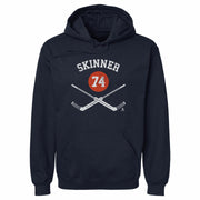 Stuart Skinner Edmonton Goalie Sticks WHT