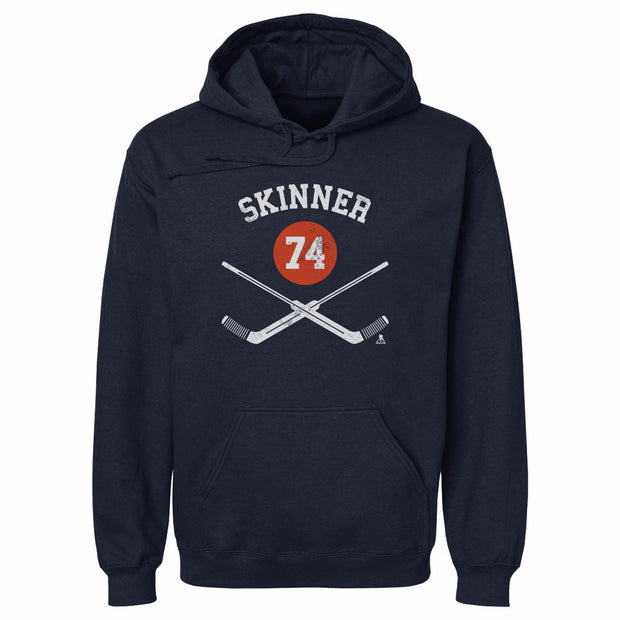 Stuart Skinner Edmonton Goalie Sticks WHT