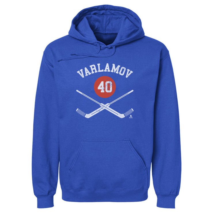 Semyon Varlamov New York I Goalie Sticks WHT