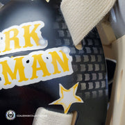 Ullmark & Swayman Signed Goalie Mask 2022-2023 Boston Winter Classic Tribute Signature Edition Autographed
