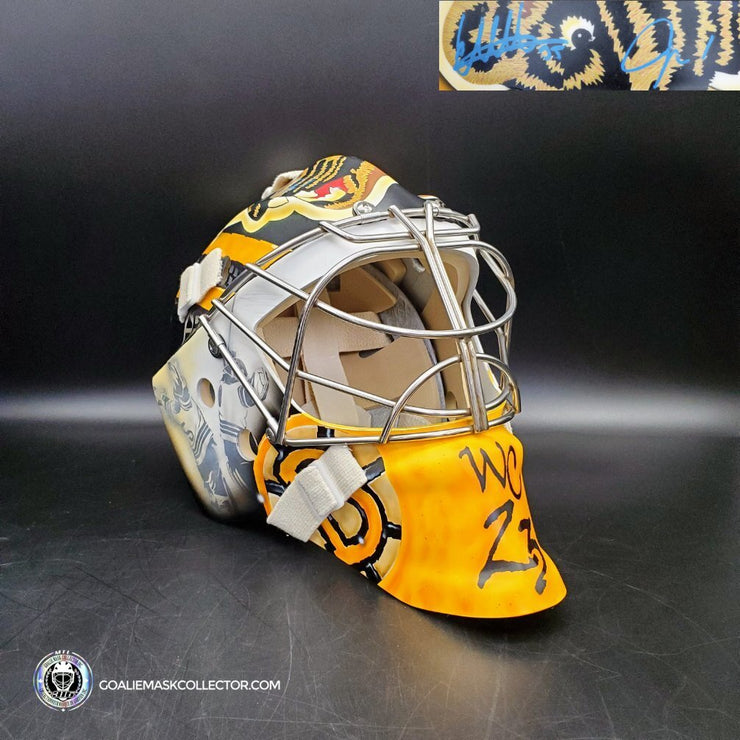 Goalie Cellies: Ullmark and Swayman Magnet for Sale by cytosine