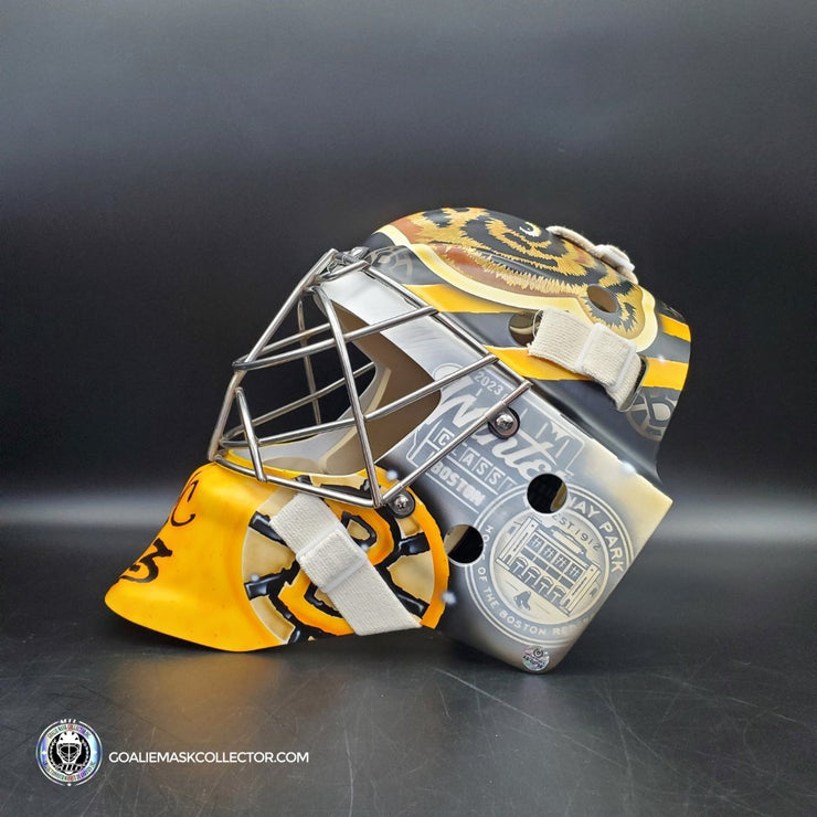Linus Ullmark Boston Bruins Autographed Replica Goalie Mask