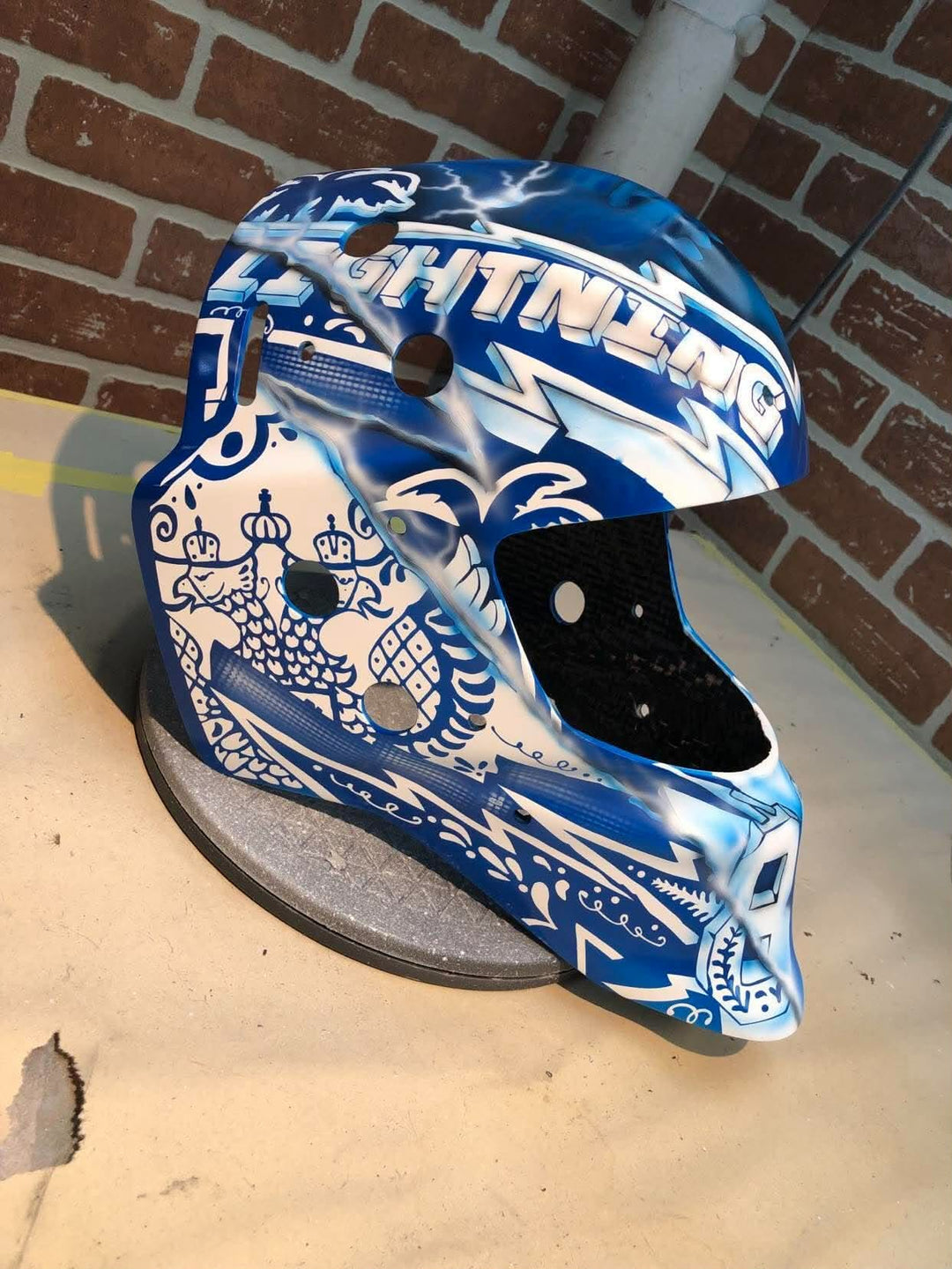 Andrei Vasilevskiy Signed Goalie Mask Tampa Bay 2026 VEZINA YEAR Signature Edition. Goalie Mask Collector.