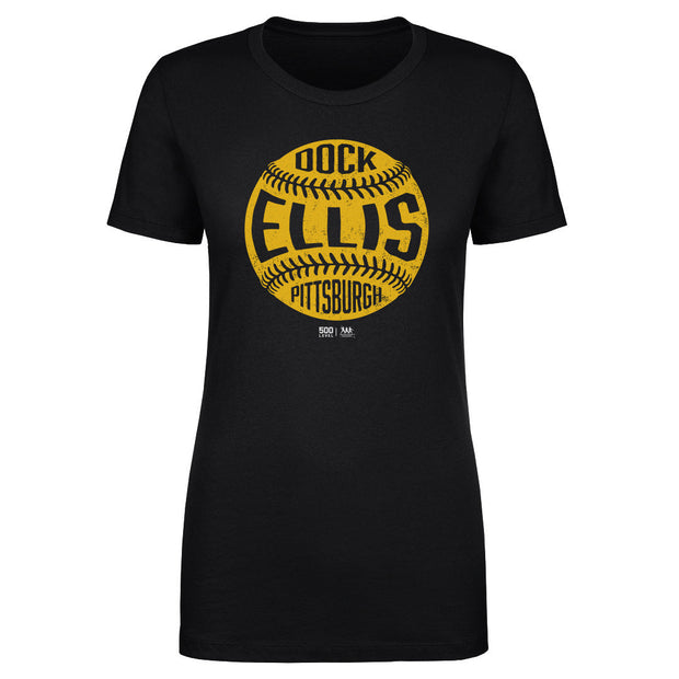 Dock Ellis Pittsburgh Vintage Baseball WHT