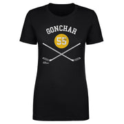 Sergei Gonchar Pittsburgh 55 Sticks WHT