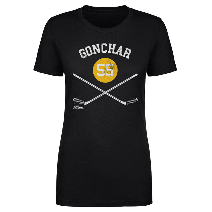 Sergei Gonchar Pittsburgh 55 Sticks WHT