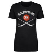 Wayne Stephenson Philadelphia 35 Goalie Sticks WHT