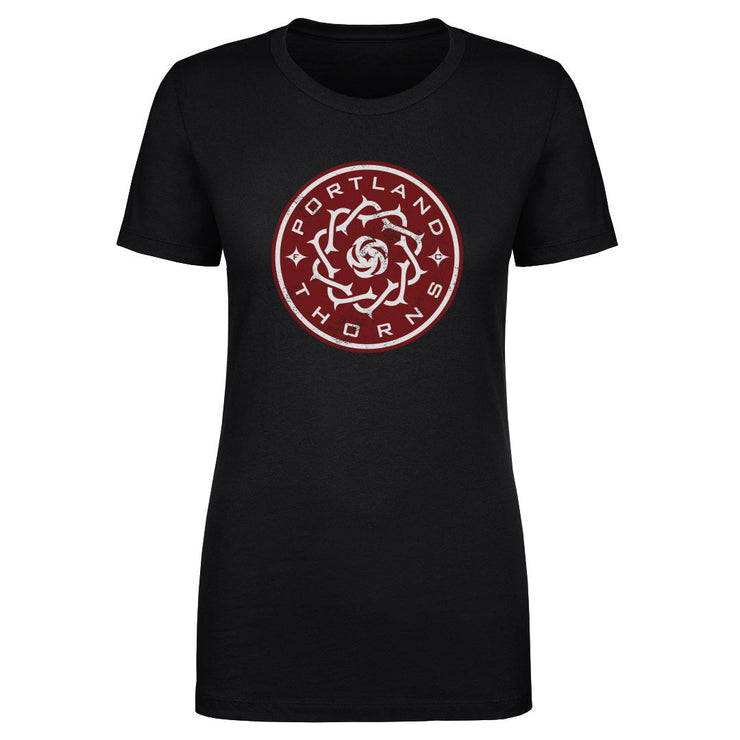 Portland Thorns FC Vintage Primary Logo WHT