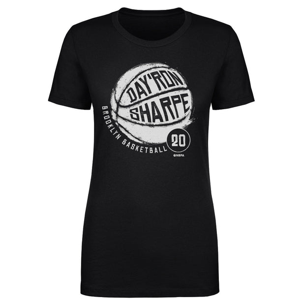 Day'Ron Sharpe Brooklyn Basketball WHT