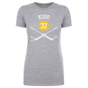 Trevor Kidd Calgary 37 Goalie Sticks WHT