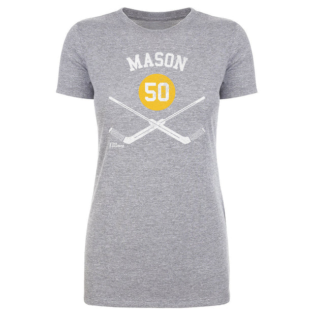 Chris Mason St. Louis 50 Goalie Sticks WHT