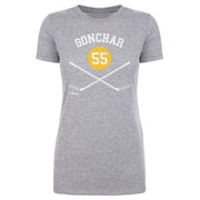 Sergei Gonchar Pittsburgh 55 Sticks WHT