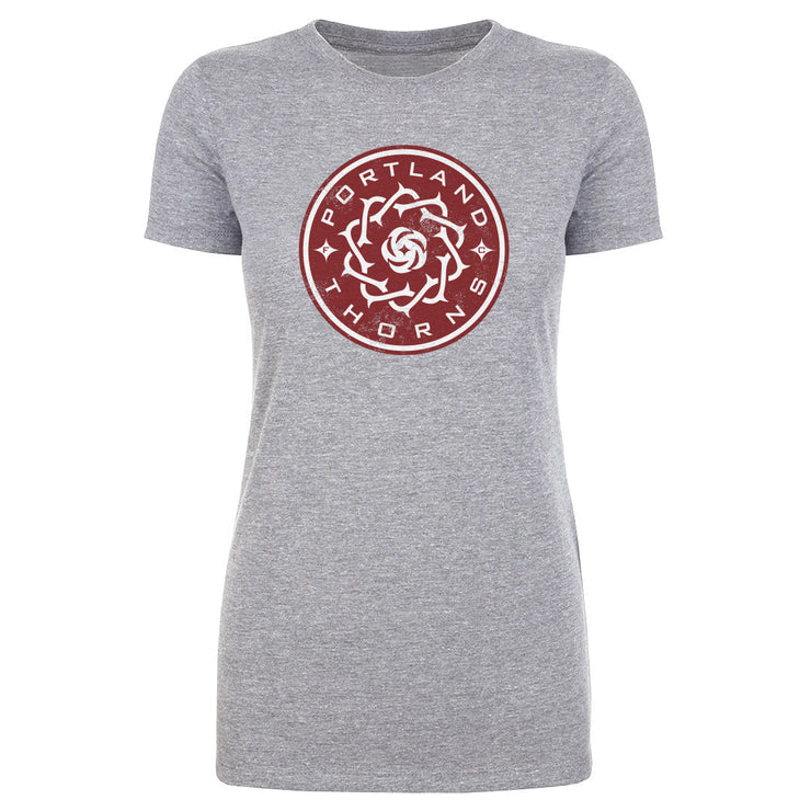 Portland Thorns FC Vintage Primary Logo WHT