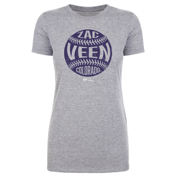 Zac Veen Colorado Vintage Baseball WHT