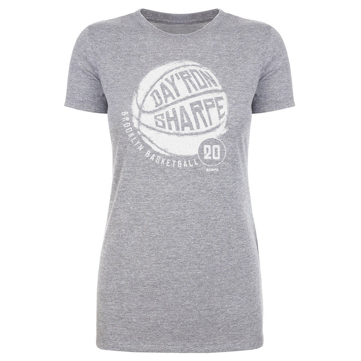 Day'Ron Sharpe Brooklyn Basketball WHT