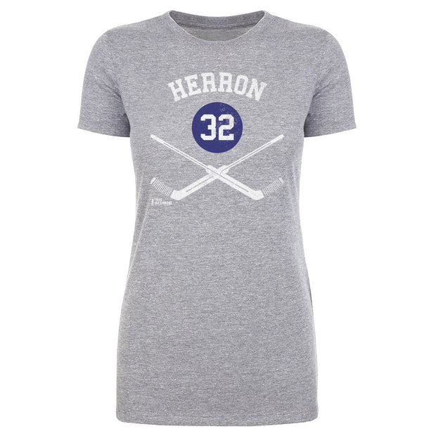 Denis Herron Montreal 32 Goalie Sticks WHT