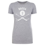 Turk Broda Toronto 1 Goalie Sticks WHT