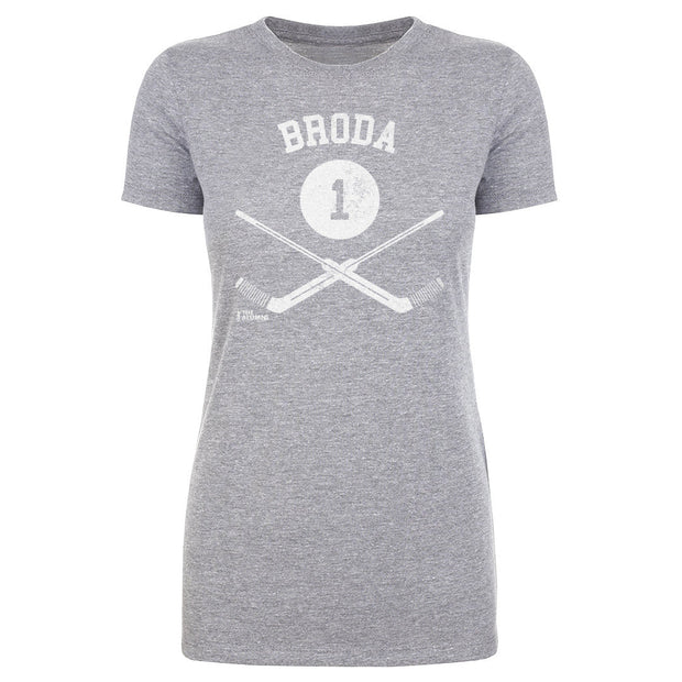 Turk Broda Toronto 1 Goalie Sticks WHT