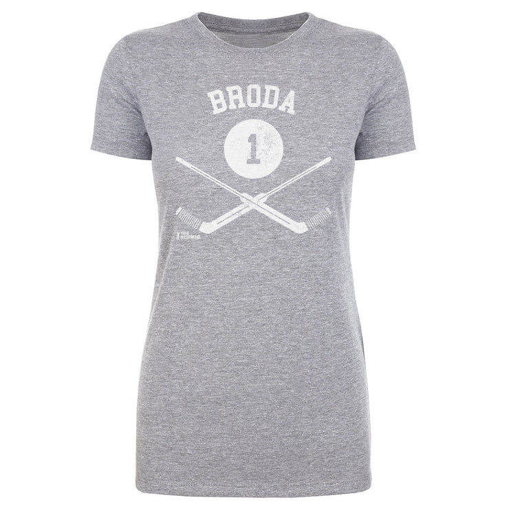 Turk Broda Toronto 1 Goalie Sticks WHT