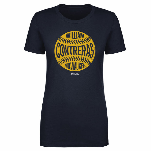 William Contreras Milwaukee Vintage Baseball WHT