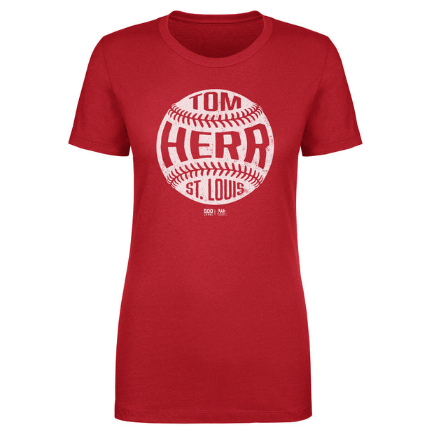 Tom Herr St. Louis Vintage Baseball WHT