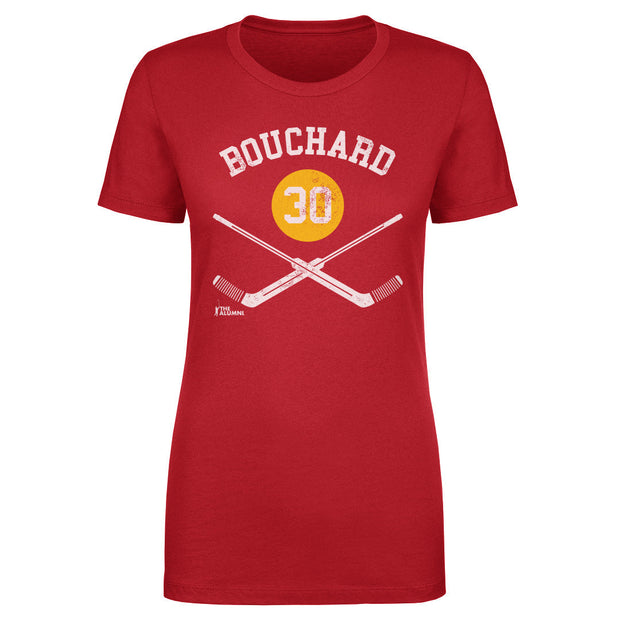 Daniel Bouchard Atlanta 30 Goalie Sticks WHT
