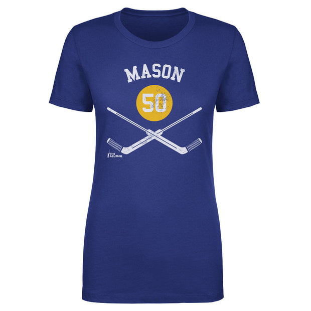 Chris Mason St. Louis 50 Goalie Sticks WHT