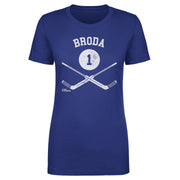 Turk Broda Toronto 1 Goalie Sticks WHT