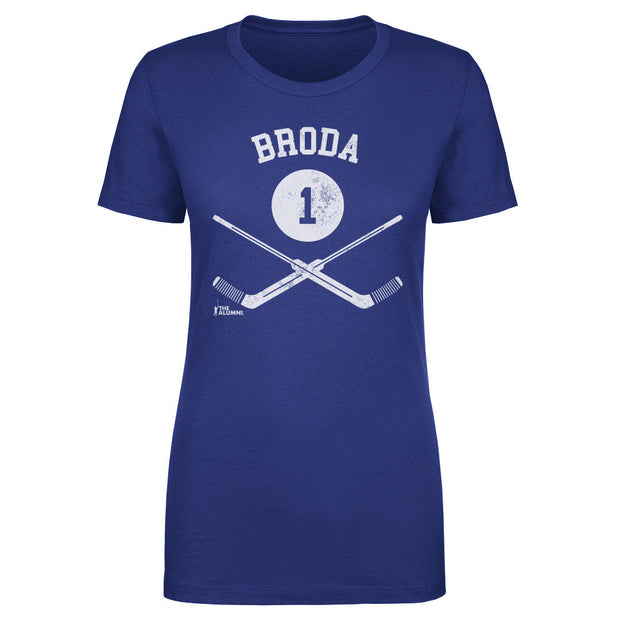 Turk Broda Toronto 1 Goalie Sticks WHT