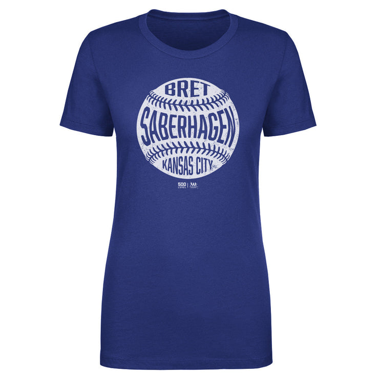 Bret Saberhagen Kansas City Vintage Baseball WHT