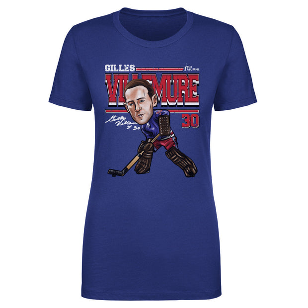 Gilles Villemure New York R Cartoon WHT