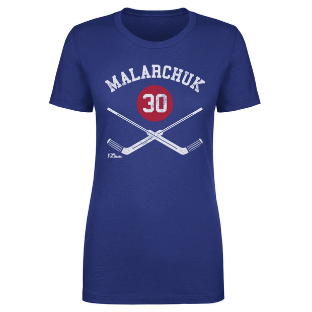 Clint Malarchuk Quebec 30 Goalie Sticks WHT