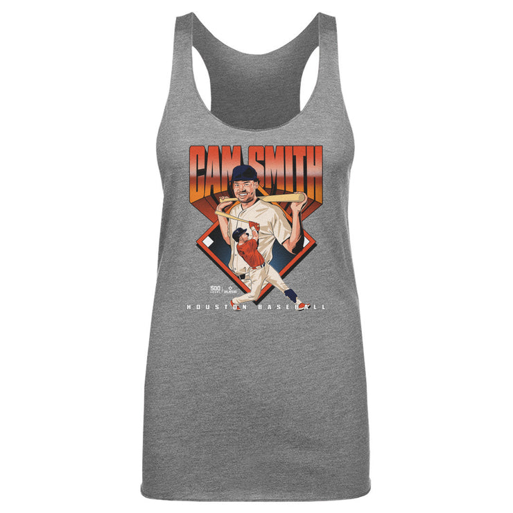 Cam Smith Houston Baseball Diamond WHT