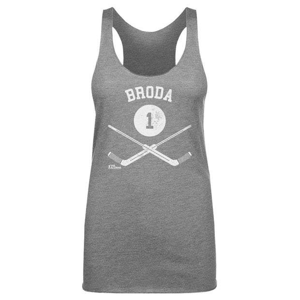 Turk Broda Toronto 1 Goalie Sticks WHT