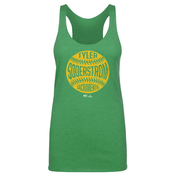 Tyler Soderstrom Sacramento Vintage Baseball WHT