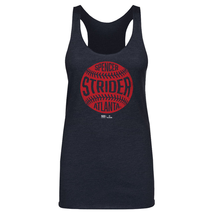 Spencer Strider Atlanta Vintage Baseball WHT