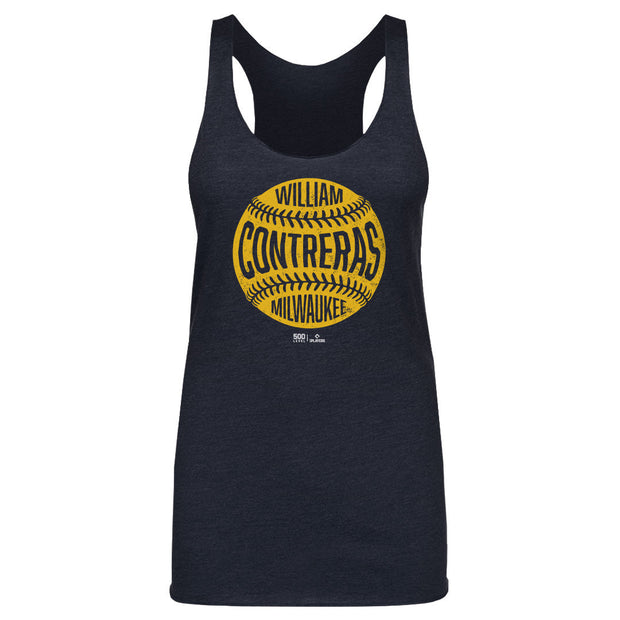 William Contreras Milwaukee Vintage Baseball WHT