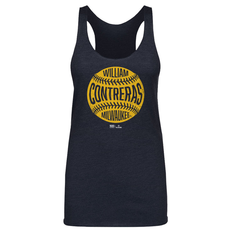 William Contreras Milwaukee Vintage Baseball WHT