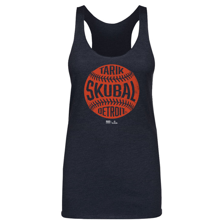 Tarik Skubal Detroit Vintage Baseball WHT
