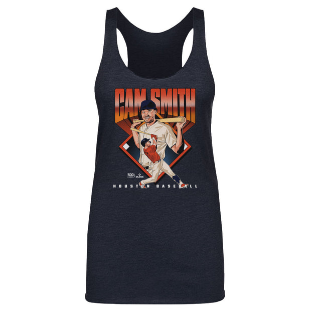 Cam Smith Houston Baseball Diamond WHT