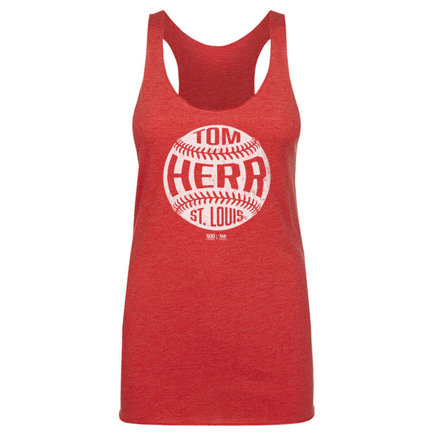 Tom Herr St. Louis Vintage Baseball WHT