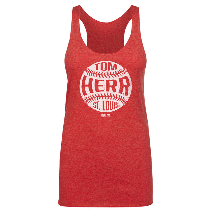 Tom Herr St. Louis Vintage Baseball WHT
