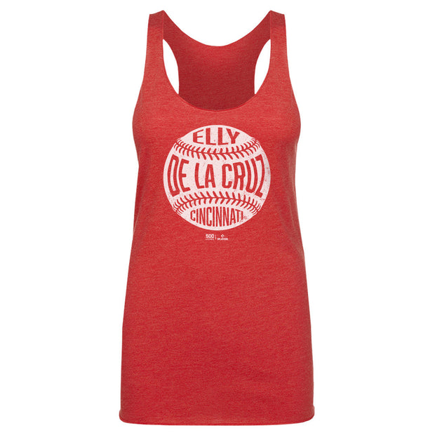 Elly De La Cruz Cincinnati Vintage Baseball WHT